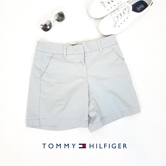 Tommy Hilfiger Pants - Tommy Hilfiger Women's Shorts Gray